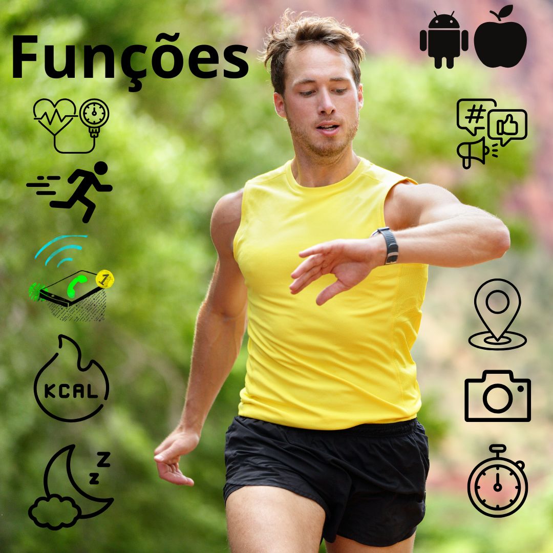 Champion Smartwatch Prova D' Água, Cor Conforme Foto