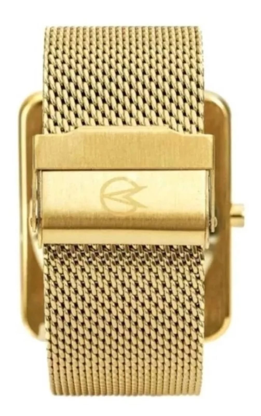 Relógio Digital LED Espelhado Feminino Dourado Champion