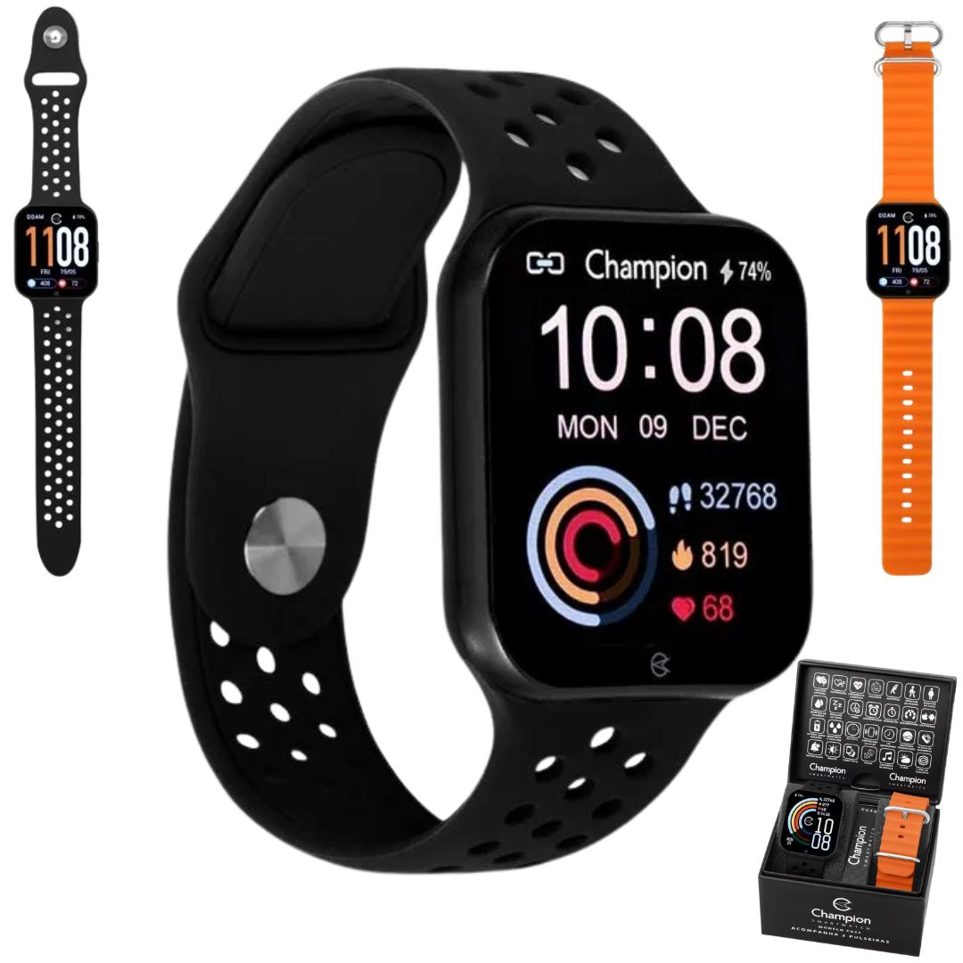 Champion Smartwatch Prova D' Água, Cor Conforme Foto