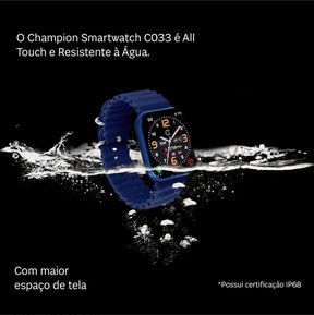 Champion Smartwatch 033 Prova D' Agua, Cor Conforme A Foto.
