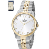 Relógio Champion Feminino Elegance Misto Kit Colar e Brincos CN24093D