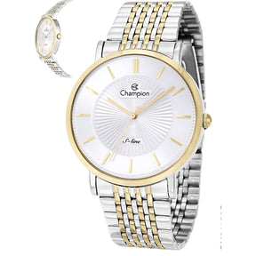 Relógio Masculino Misto Champion Quartz  caixa S Line
