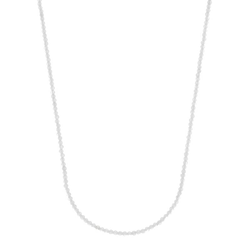 Colar Turmalina natural 2mm em prata de lei 925 pedra natural