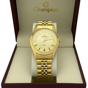 Relógio Masculino Champion Analógico S-line Cn21121x Dourado